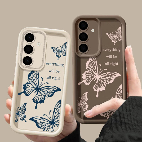 Butterfly Case For Samsung GalaxySoft Cover