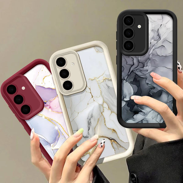 Marble Case For Samsung Galaxy Silicone Cover