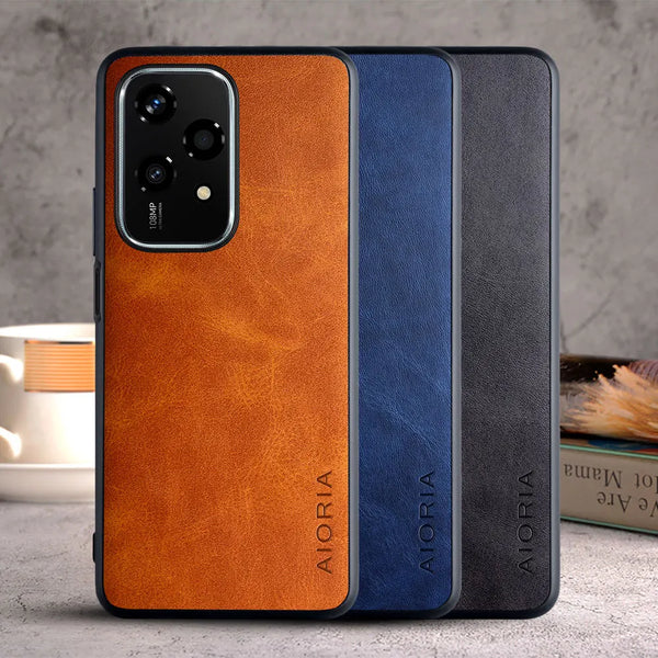 Case for Honor 200 Lite Pro 5G funda Luxury Vintage Leather cover skin phone coque for huawei honor 200 lite case capa