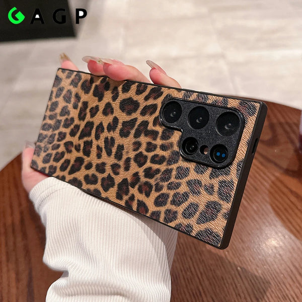 Leopard Crocodile Print Case for Samsung GalaxyCover